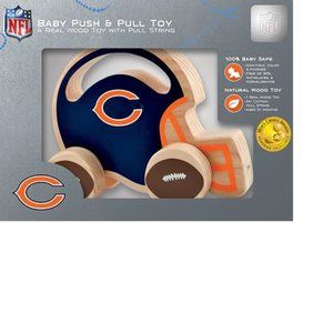 Chicago Bears Baby Push & Pull Toy NIB